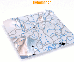 3d view of Bonakanda