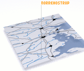 3d view of Nørre Hostrup