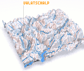 3d view of Valatschalp