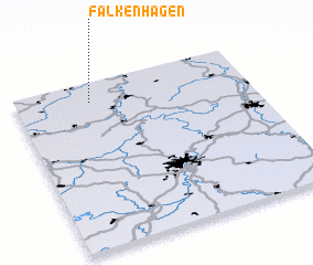 3d view of Falkenhagen