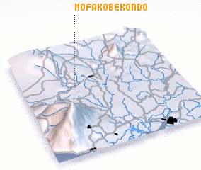 3d view of Mofako Bekondo