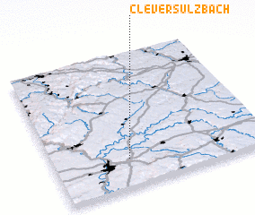 3d view of Cleversulzbach