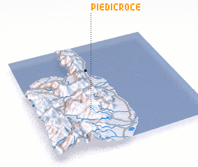 3d view of Piedicroce