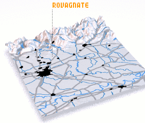 3d view of Rovagnate