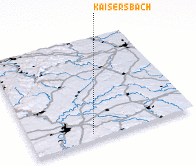 3d view of Kaisersbach