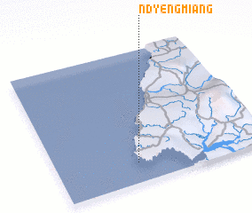 3d view of Ndyengmiang