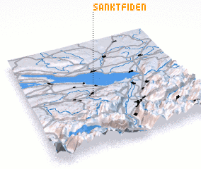 3d view of Sankt Fiden