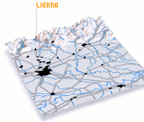 3d view of Lierna