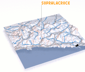 3d view of Sopralacroce