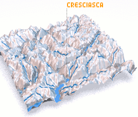 3d view of Cresciasca