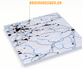 3d view of Breuningsweiler