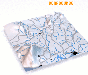 3d view of Bonadoumbe