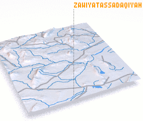 3d view of Zāwiyat aş Şadāqīyah