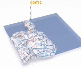 3d view of Oreta