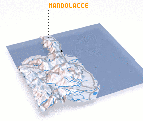 3d view of Mandolacce