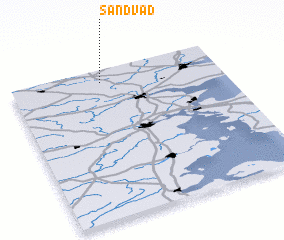 3d view of Sandvad