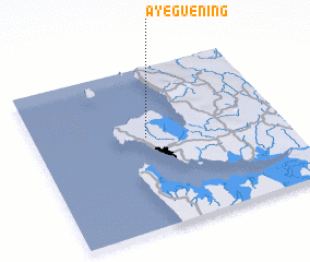 3d view of Ayeguening