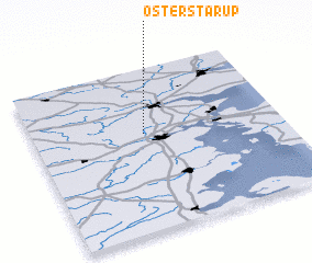 3d view of Øster Starup