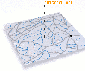 3d view of Dutsen Fulani