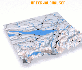 3d view of Unterwaldhausen