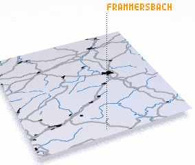 3d view of Frammersbach