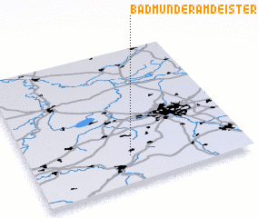 3d view of Bad Münder am Deister