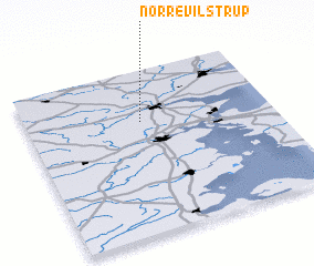 3d view of Nørre Vilstrup