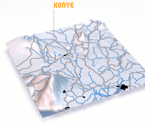 3d view of Konye