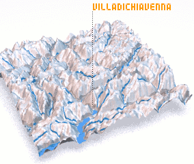 3d view of Villa di Chiavenna