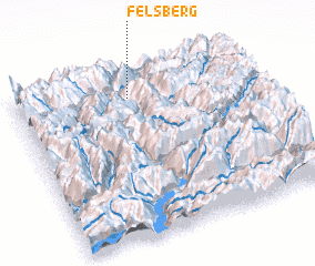 3d view of Felsberg