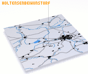 3d view of Holtensen bei Wunstorf