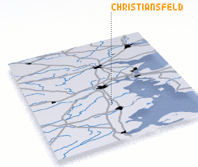 3d view of Christiansfeld