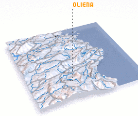 3d view of Oliena