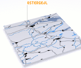 3d view of Øster Gejl