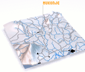 3d view of Mukonje