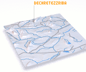 3d view of Dechret ez Zriba