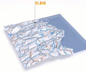 3d view of Olbia