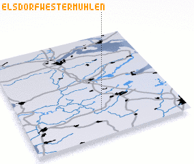 3d view of Elsdorf-Westermühlen