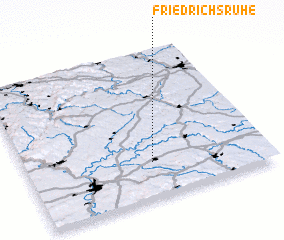 3d view of Friedrichsruhe