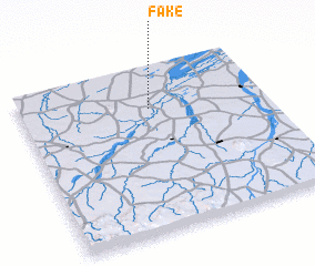 3d view of Fake