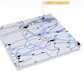 3d view of Lohe-Föhrden