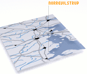 3d view of Nørre Vilstrup