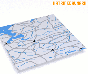 3d view of Katrinedal Mark