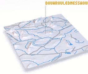 3d view of Douar Ouled Messaoud