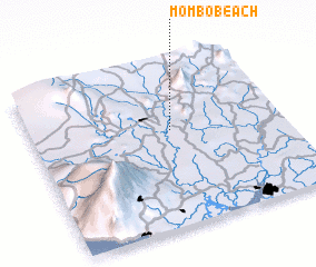 3d view of Mombo Beach