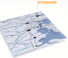 3d view of Åstrupgård