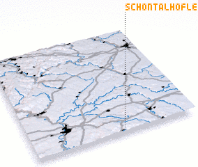 3d view of Schöntalhöfle