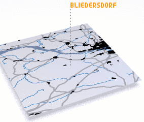 3d view of Bliedersdorf