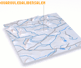 3d view of Douar Ouled Ali Ben Salem