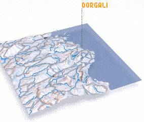 3d view of Dorgali